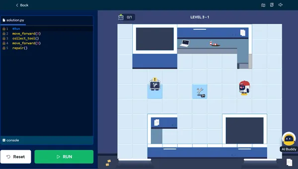 เกม Robot Rescue